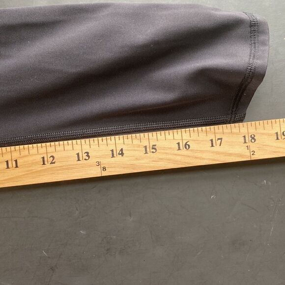 Lululemon‎ Train Times Leggings Crop (17") Black Size 4 - Picture 16 of 16